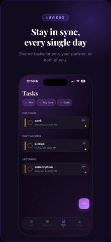 LuviDuo: Couples App Screenshot 2 of 9