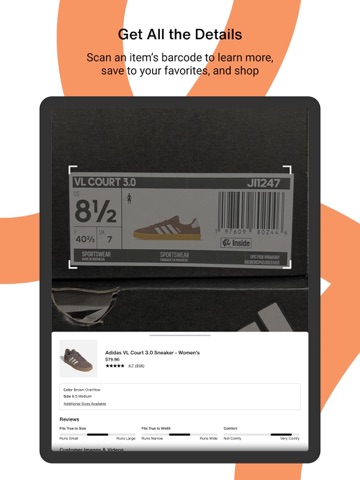 DSW Designer Shoe Warehouse iPad screenshot