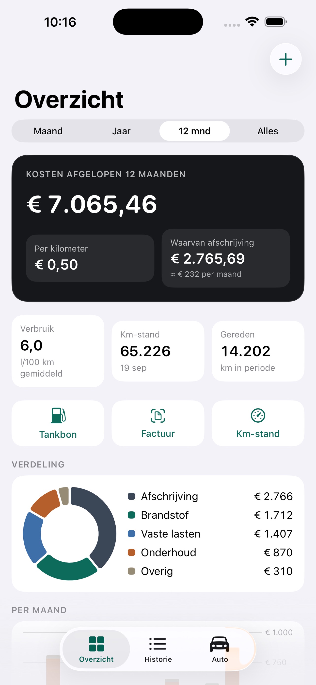 Screenshot 2 of Mijn AutoKosten
