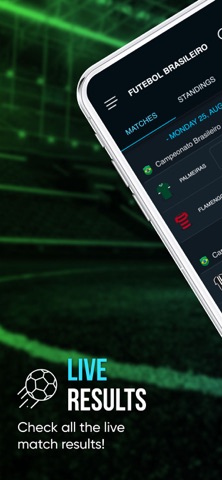 Futebol Brasileiro Resultados app screenshot
