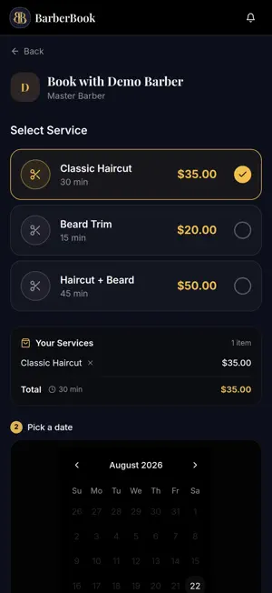 Barber Book HQ screenshot 4