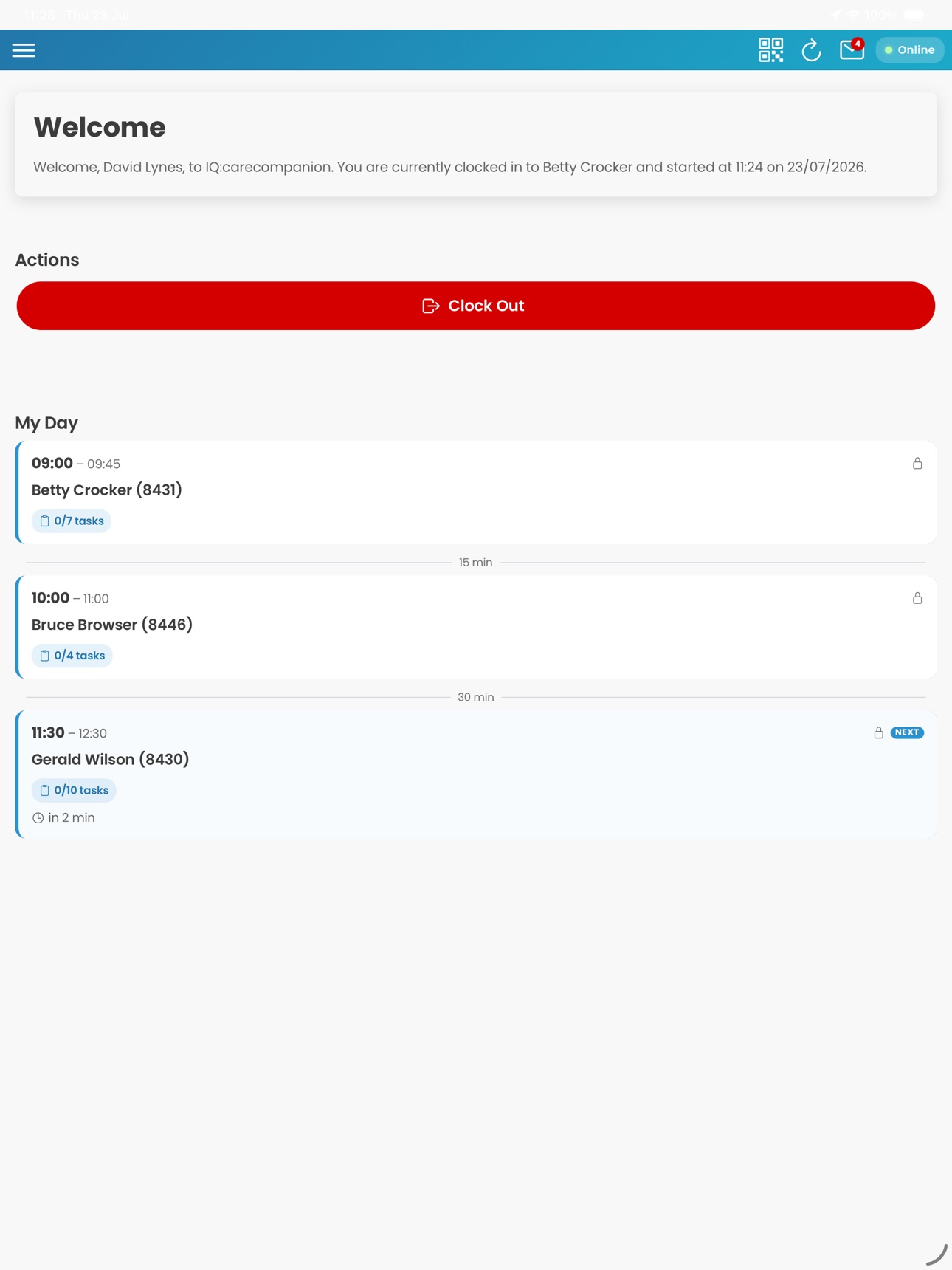 Screenshot 11 of IQ:carecompanion