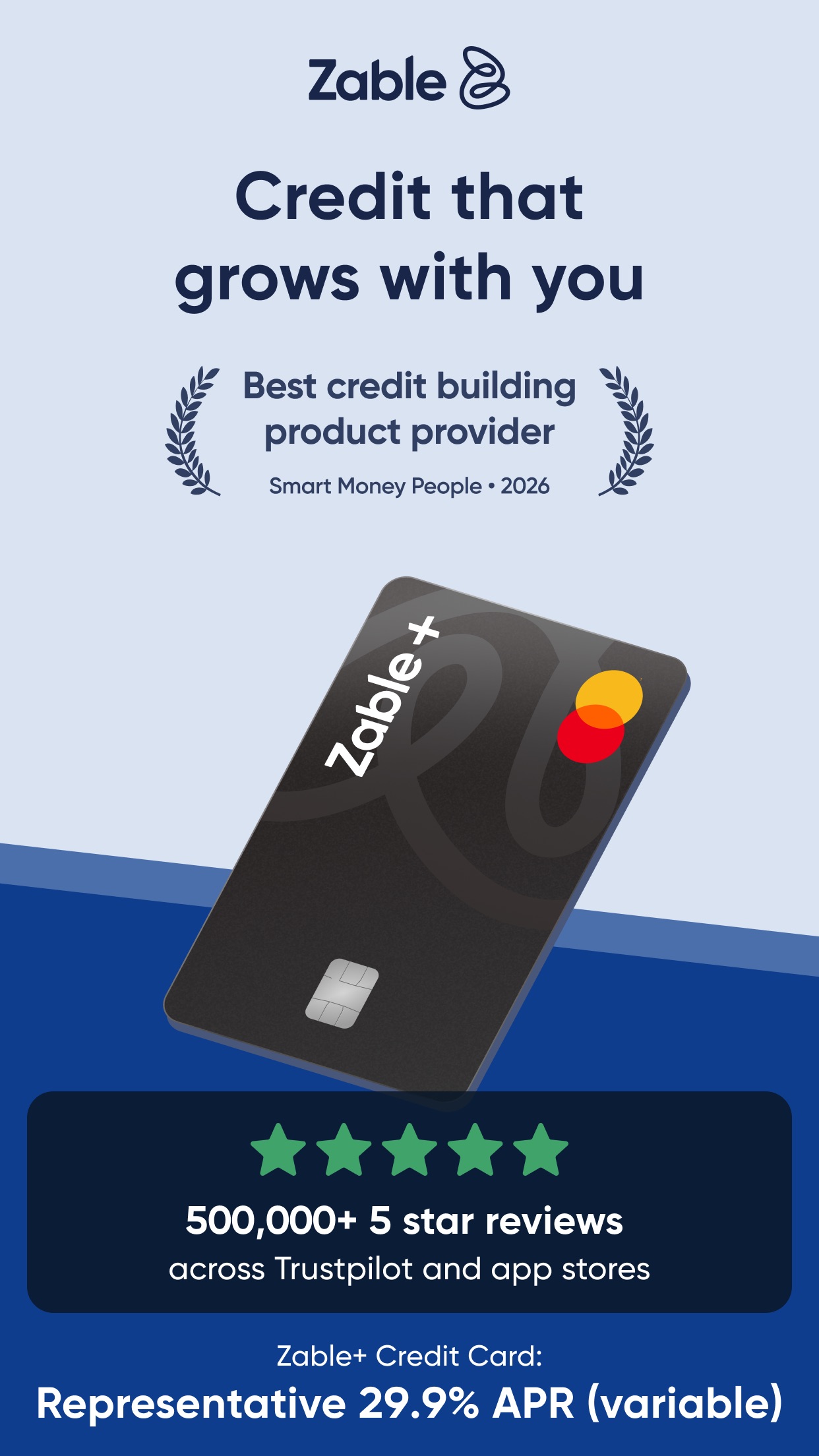 Screenshot 1 of Zable - Mobile Finance