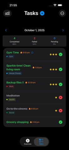 ExpenseTask screenshot
