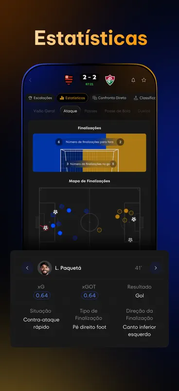 Uniscore - Placar Ao Vivo screenshot 5 of 8