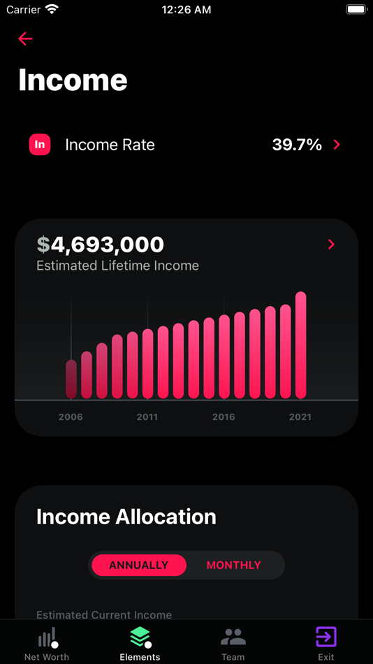 #4. Elements App (iOS) 由: Elements Advisors, LLC
