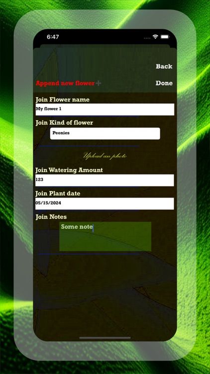 My Garden Florescer Tracker screenshot-3