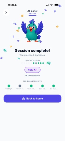 Bolo: Learn Hindi, Tamil, Urdu Screenshot 7 of 10