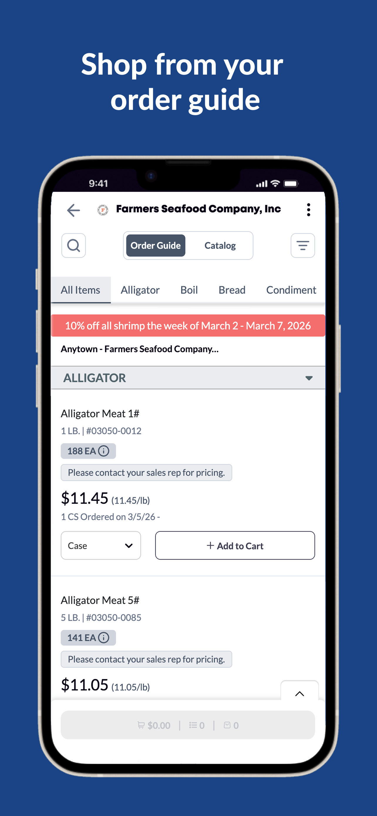 Farmers Seafood Company screenshot 3