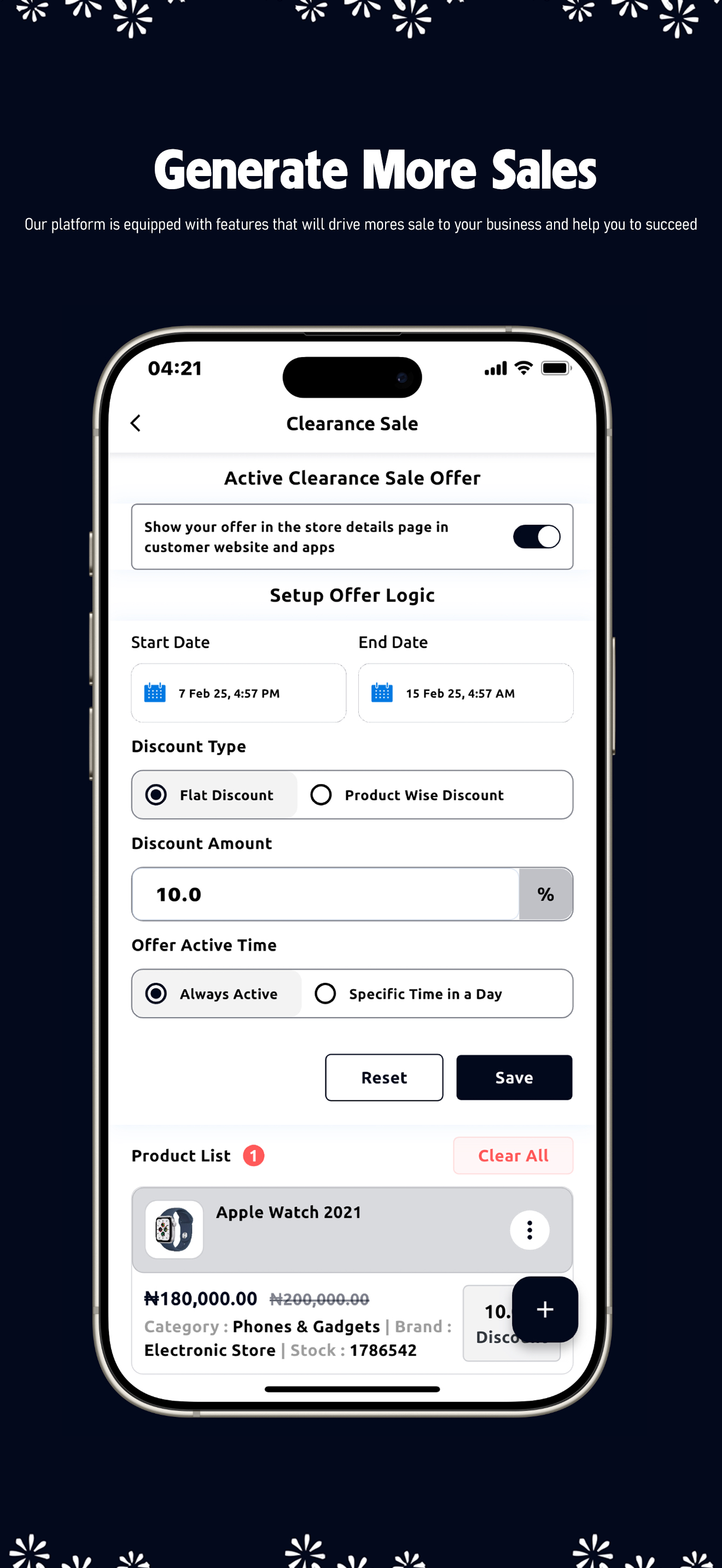 Ahiama Vendor: Start Selling