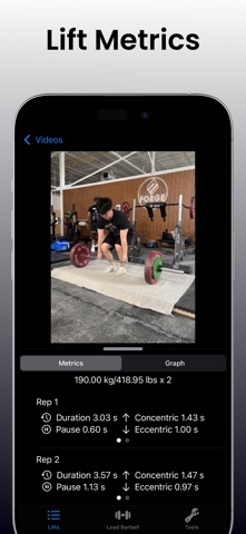 Barbell Metrics Screenshot 2 of 5