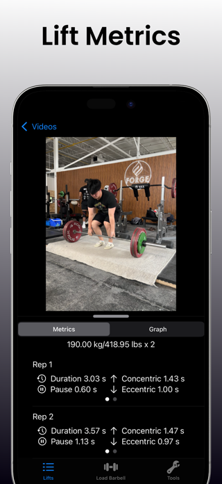 Barbell Metrics Screenshot 2 of 5