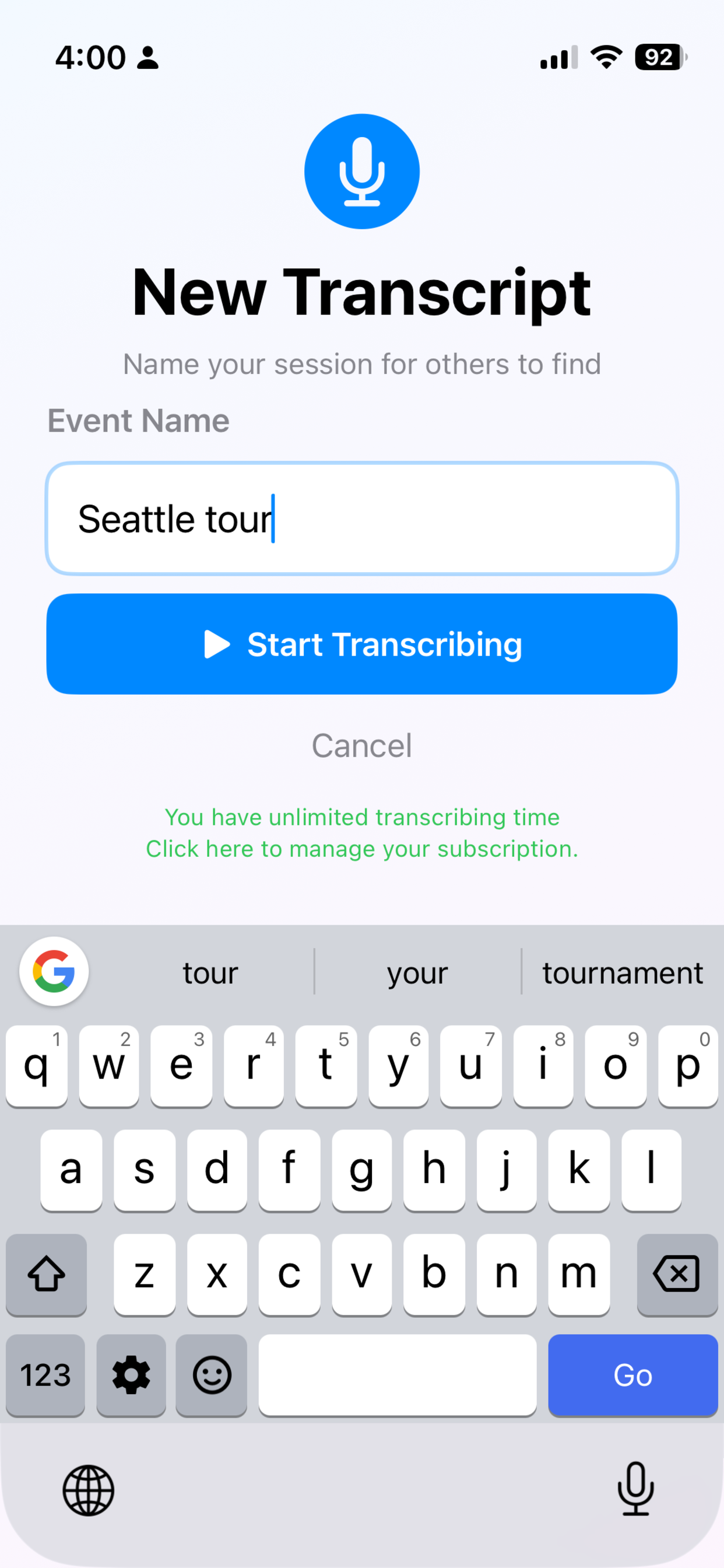 BeamScribe screenshot 2