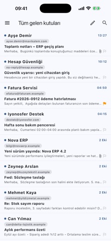 IO Mail screenshot 2