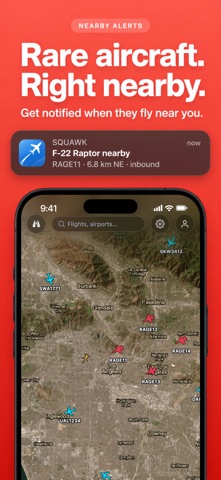 Squawk: Live Flight Tracker Screenshot 1 of 7