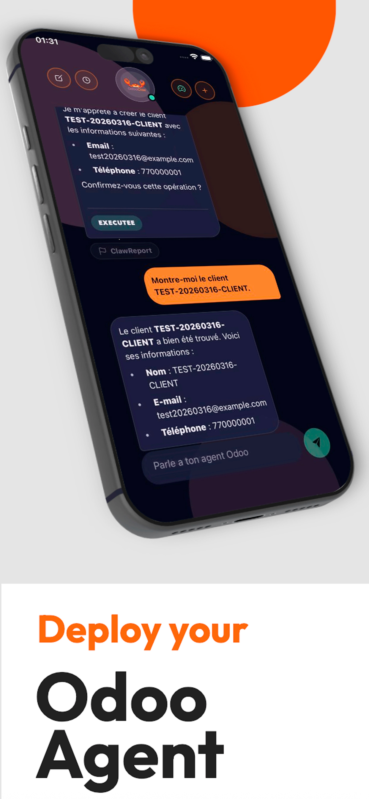 OdooClaw screenshot 2