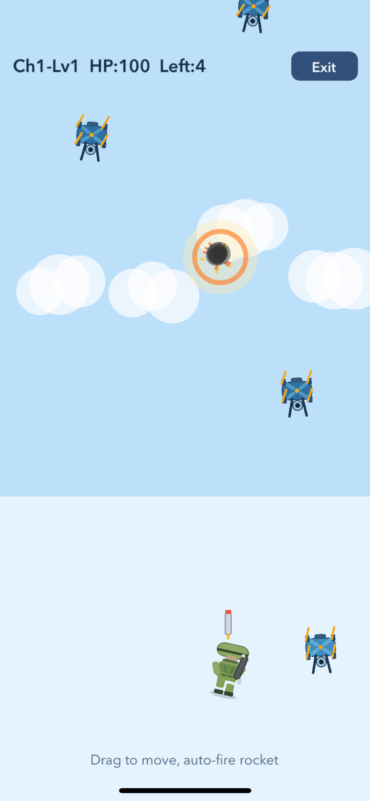 Block drone screenshot 2