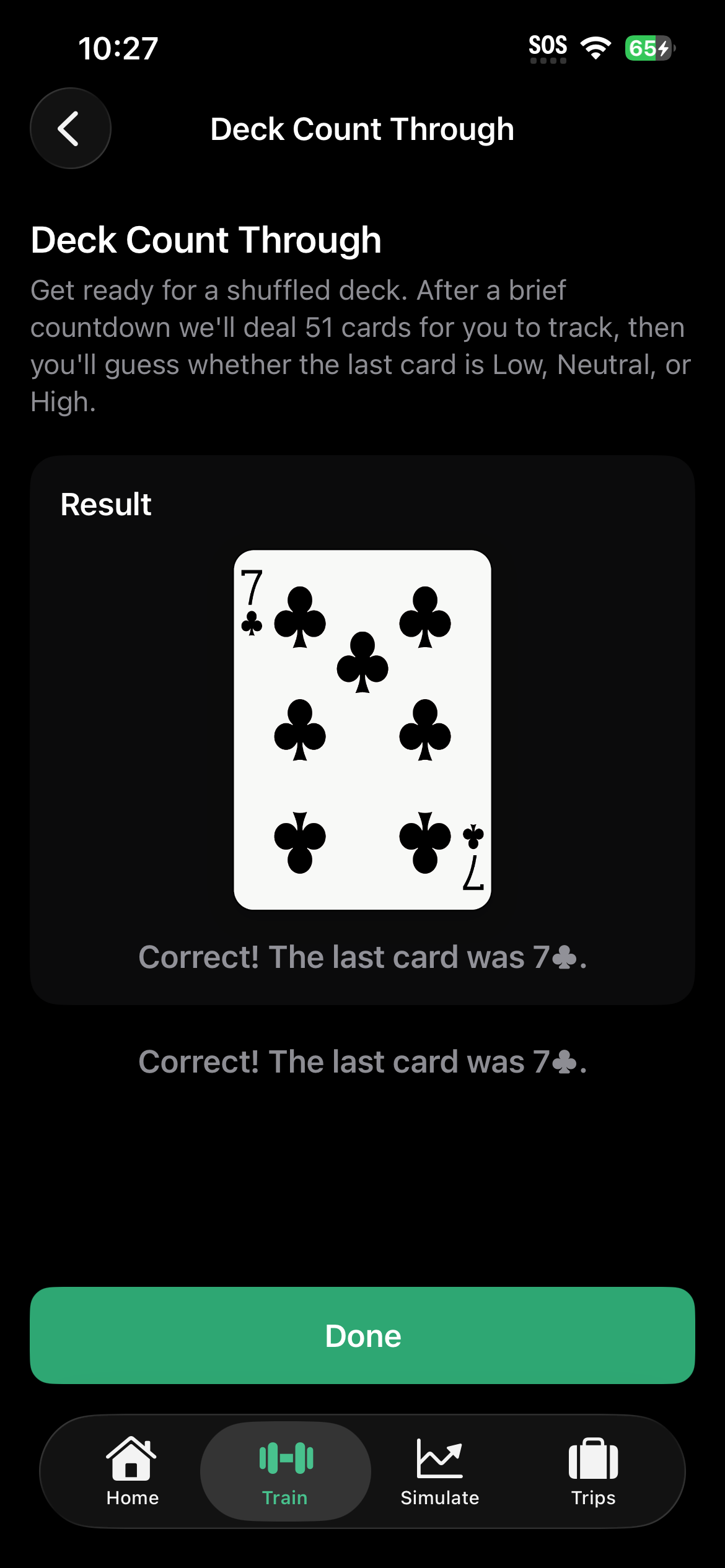 Blackjack Card Counting Tools screenshot 7