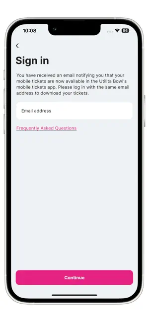 Utilita Bowl Tickets iPhone screenshot 2