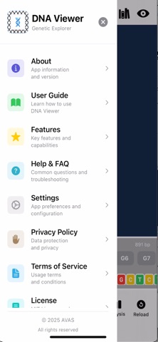 DNA Viewer screenshot