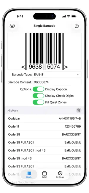 Barcode Generator - Quick Code screenshot 1