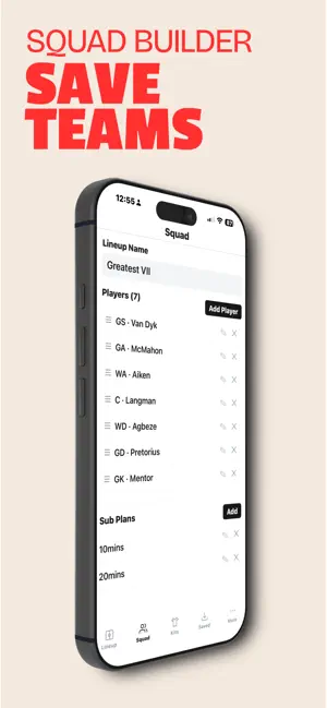 Netball Lineup screenshot 4