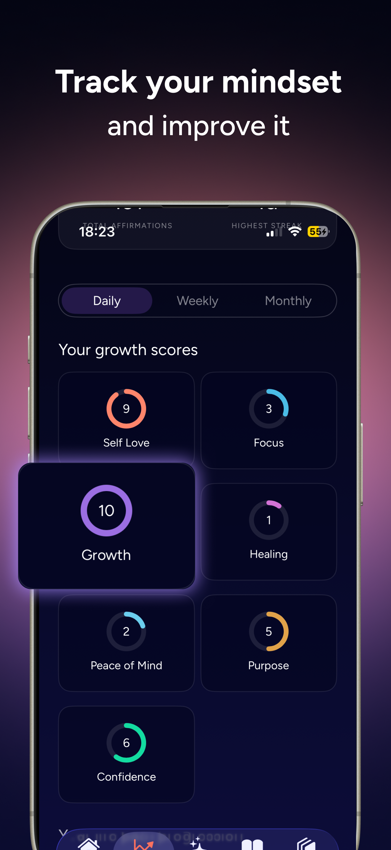 Solr: Affirmations Screen Time screenshot 7