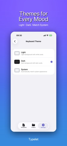 Typelet iPhone screenshot