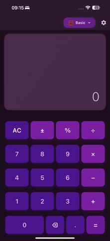 Chroma Calc Pro: Calculator Screenshot 5 of 10