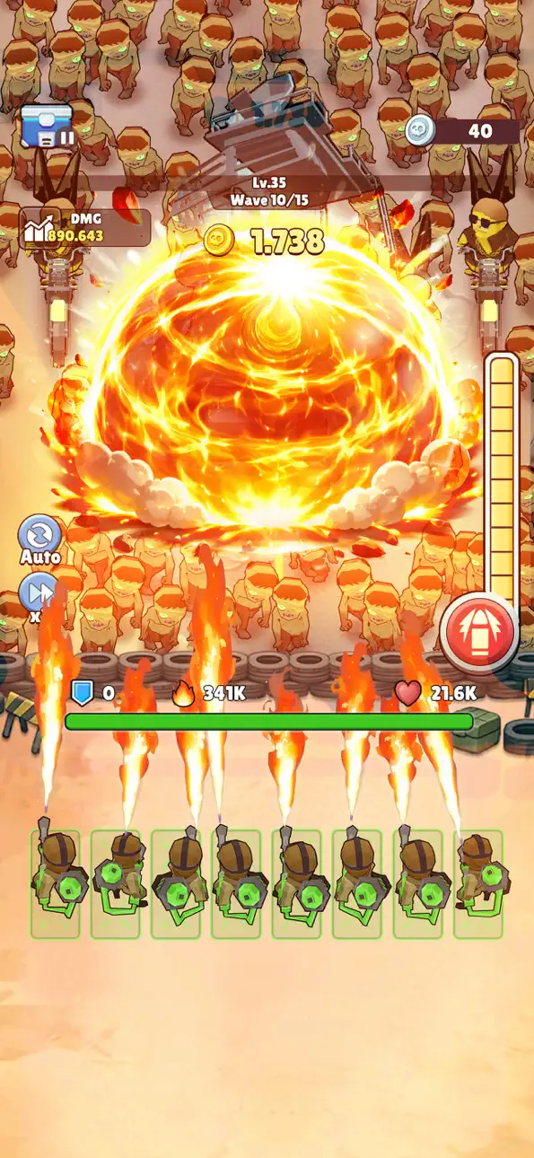 Undead Siege Hack screenshot 2 - iOS game interface