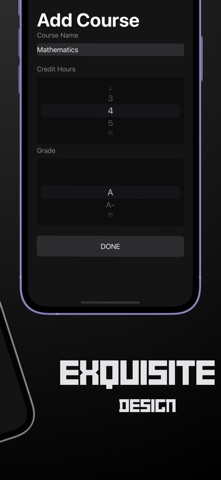 GPA - Calculator & Tracker Screenshot 4 of 4