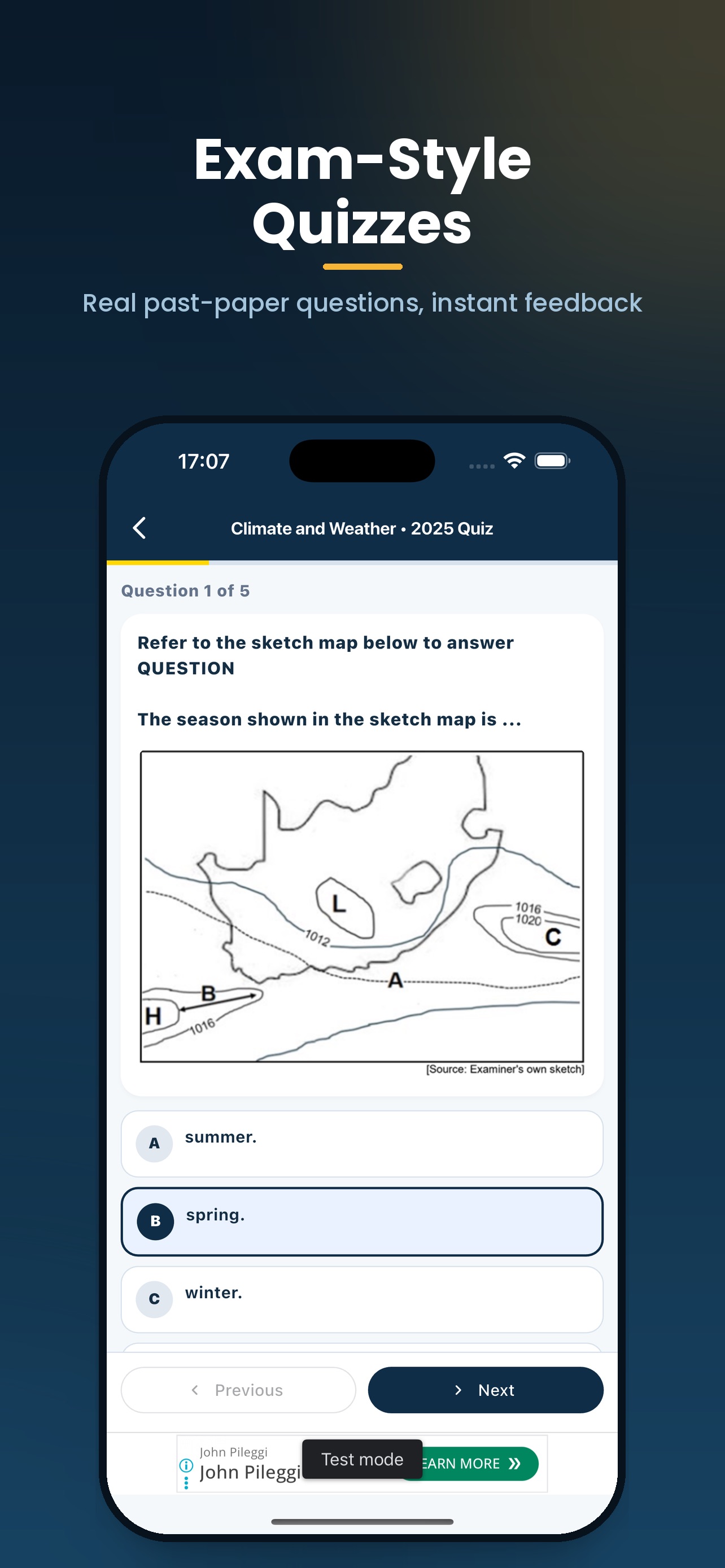 Screenshot 3 of Grade 12 Geography.