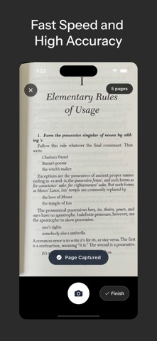 BookScan: Digitize & OCR Docs iPhone screenshot