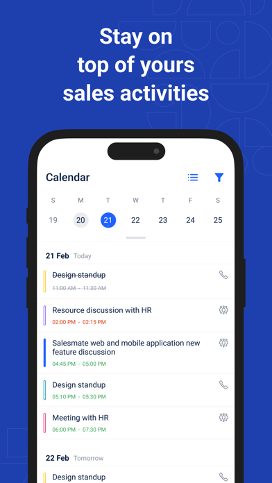Salesmate – Sales CRM iPhone screenshot 6 - Business app