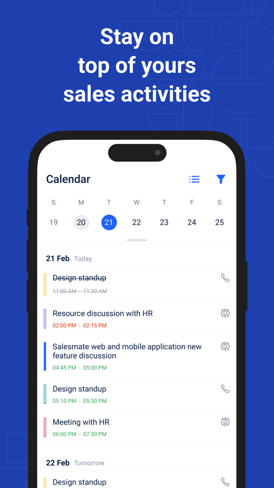#6. Salesmate – Sales CRM (iOS) Przez: RapidOps Inc.