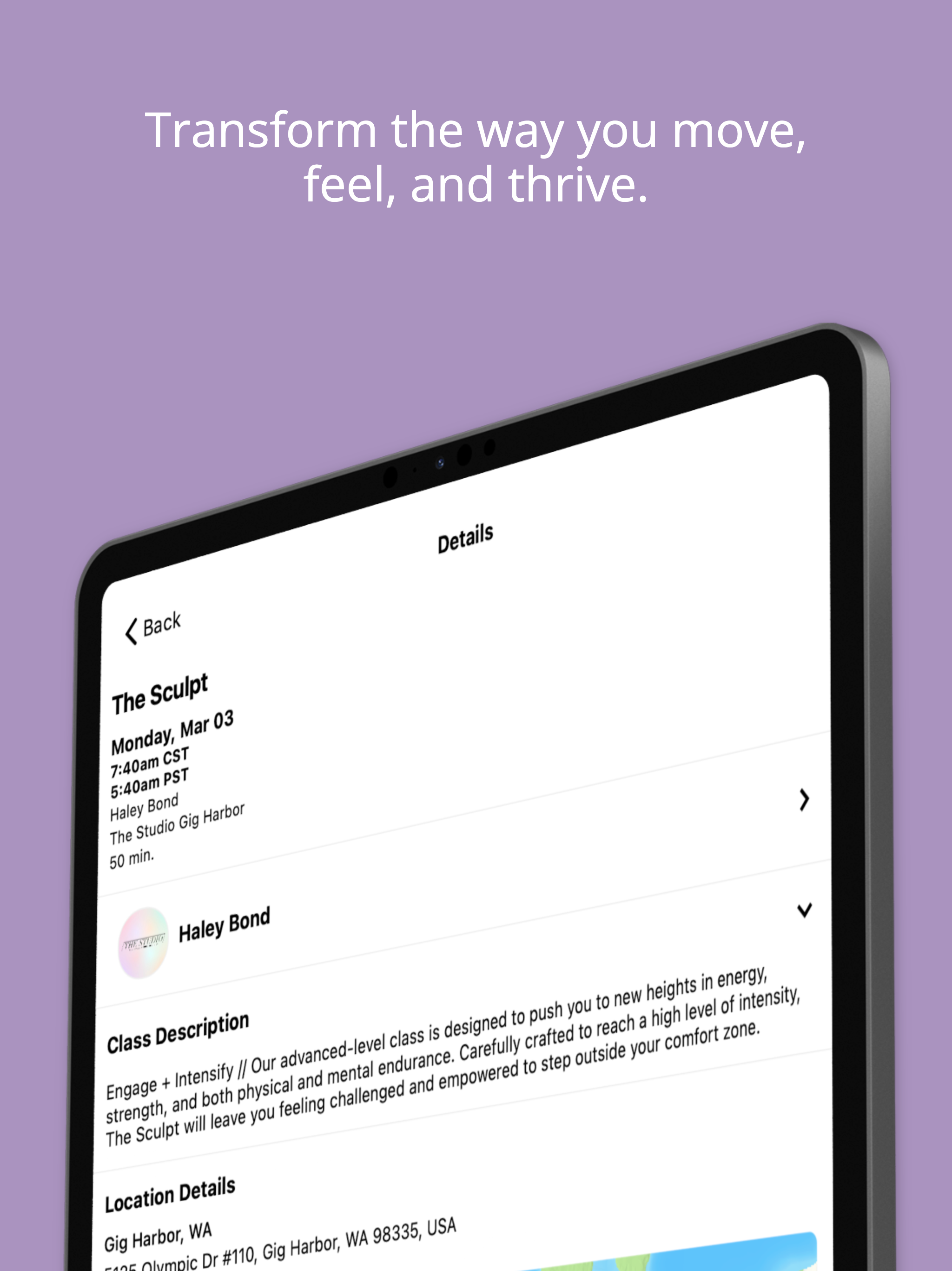 The Studio Modern Pilates. screenshot 10