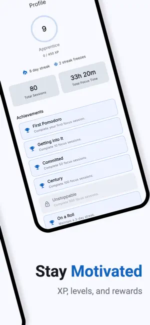 Pomodoro Timer: Kairos screenshot 2