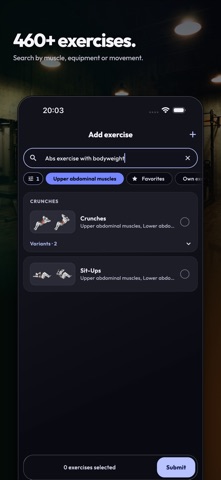 Heft: Workout Strength Tracker Screenshot 9 of 9