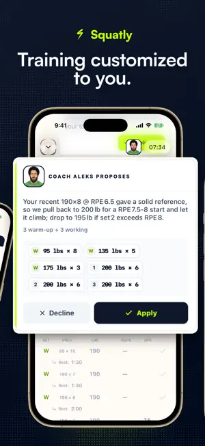 Squatly: AI Strength Coach screenshot 3