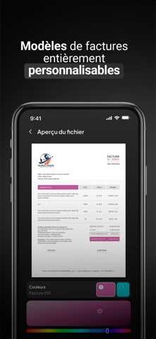 Payme - Facturation et Finance iPhone screenshot