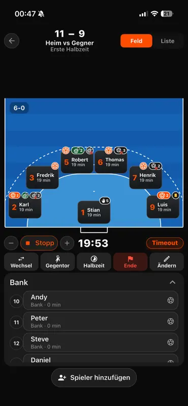 Sideline: Håndball screenshot 1 of 5