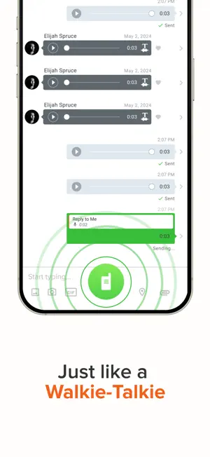 Voxer Walkie Talkie Messenger screenshot 3
