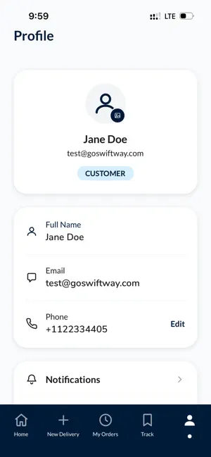 Swiftway Logistic screenshot 1