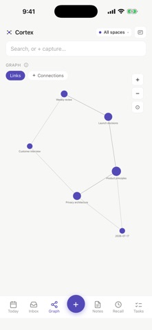 Cortex: Local Markdown Brain screenshot