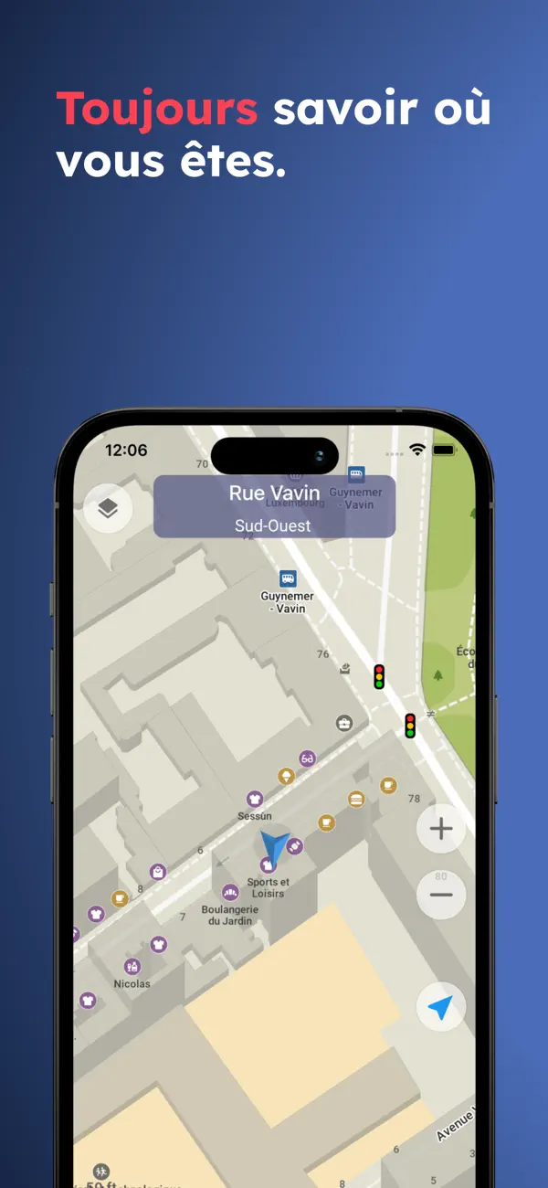 Screenshot #2 pour Blue Light Maps
