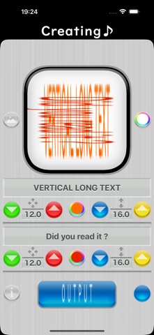 VLText Creator iPhone screenshot