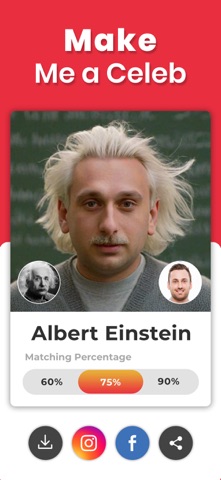 Celebrity Look Alike! Celebs iPhone screenshot