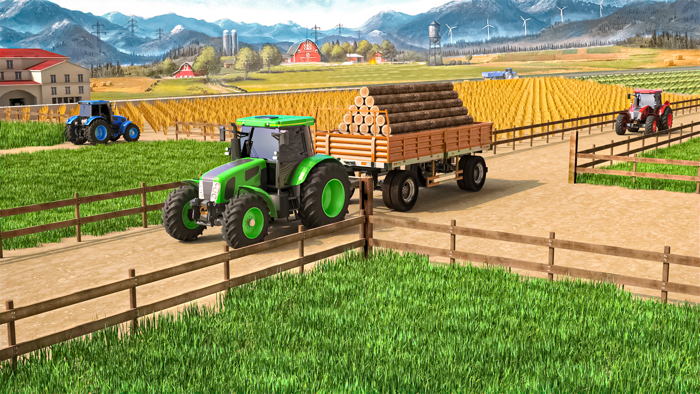 Indian Tractor Driving Games