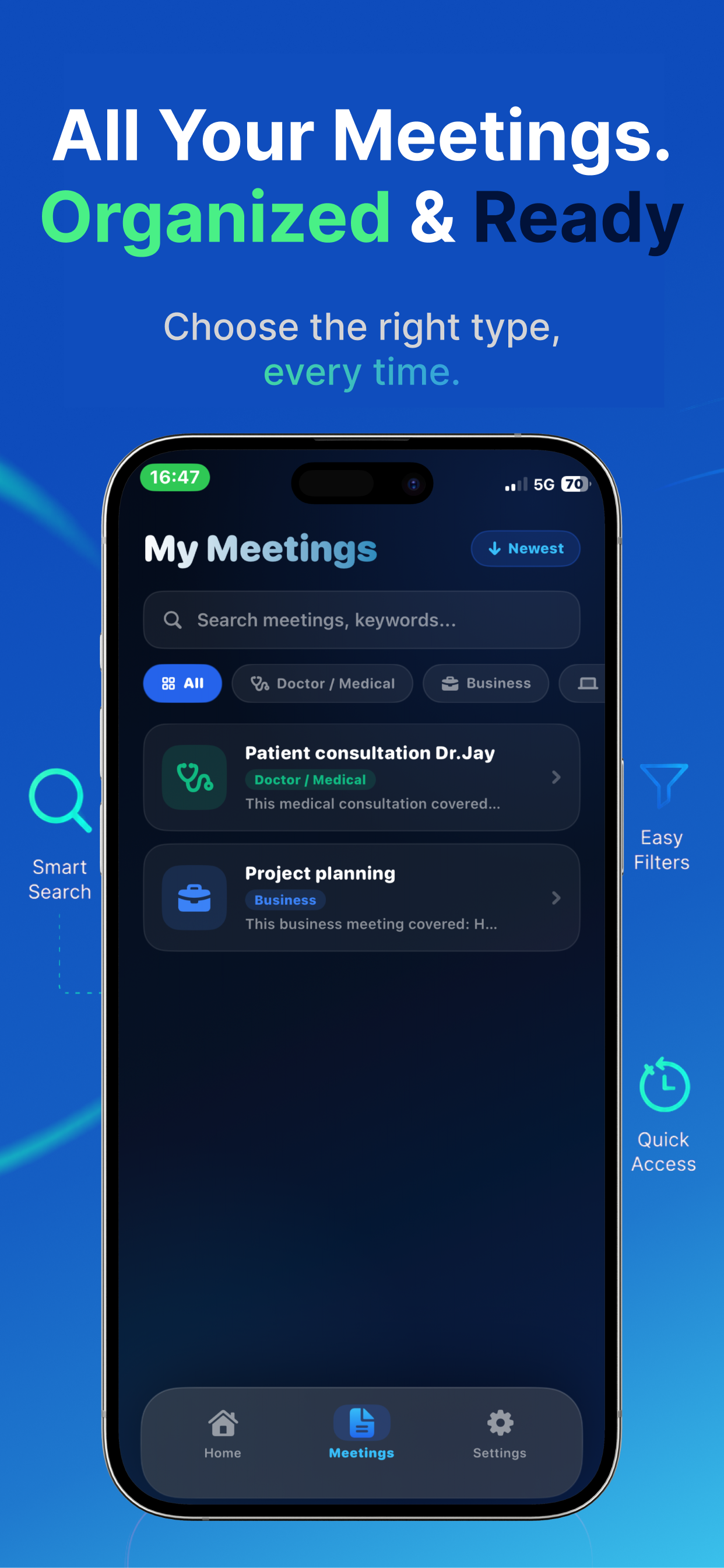 MeetMind : Transcribe LLM screenshot 3