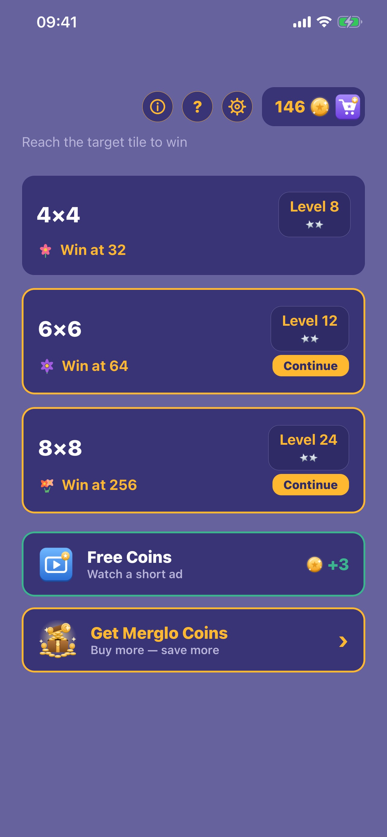 Screenshot 3 of Merglo: Step Merge Puzzle